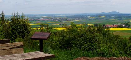 Blick in die Landschaft