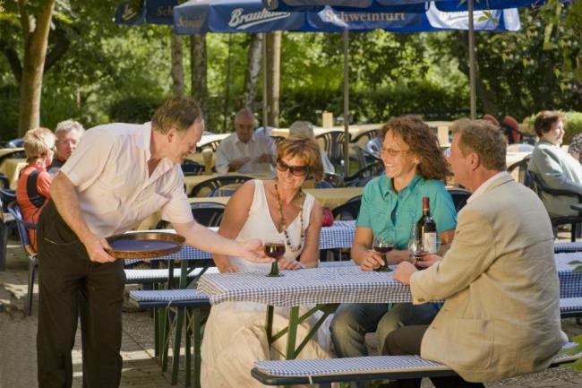 Im Biergarten